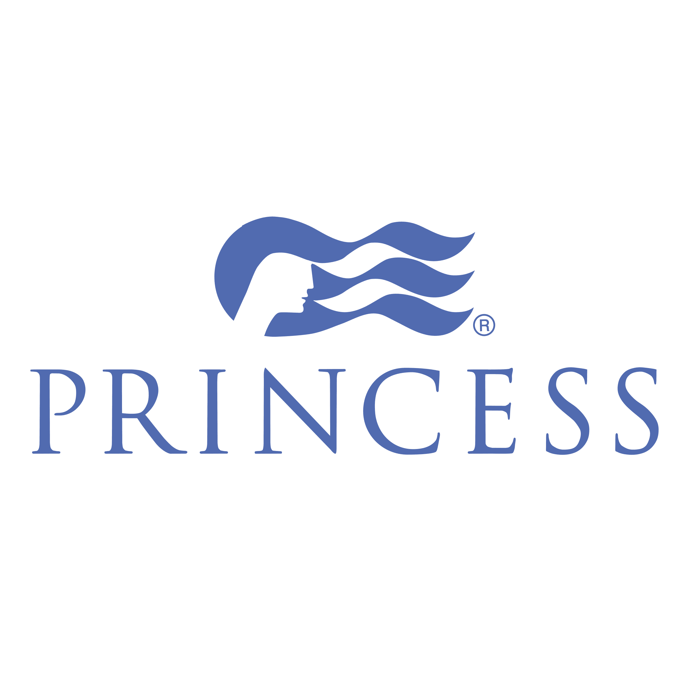 Logo featuring a stylized bird and the word 'PRINCESS'.